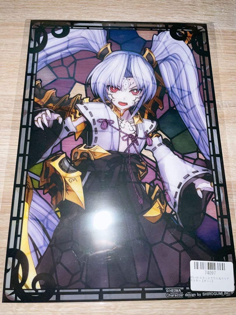 化物語 ステンドグラス風ポスター プライズ 公式】アドアーズ プライズ情報 on X: 